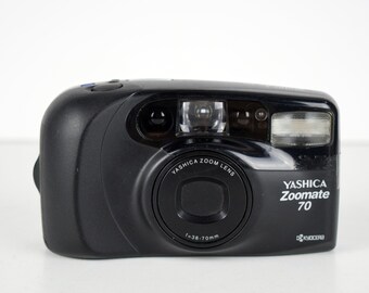 Yashica Ezs Zoom 70 35Mm Film Compact Camera 38-70Mm Zoom Lens - Etsy