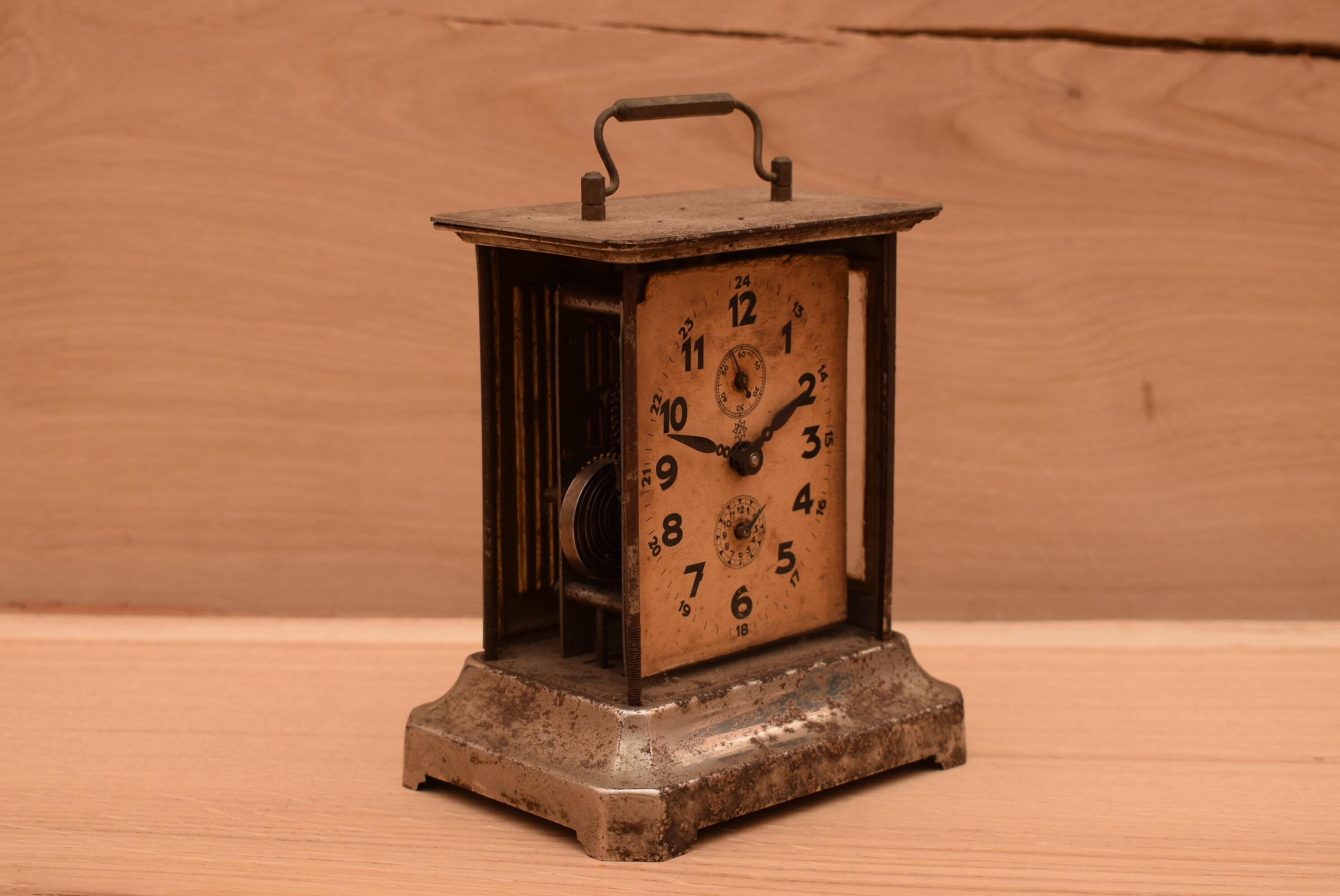 Antique Junghans Wurttemberg Carriage Mantel Clock / Etsy