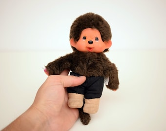 vintage Sekiguchi Monchichi Doll / Monchhichi / 19 cm tall