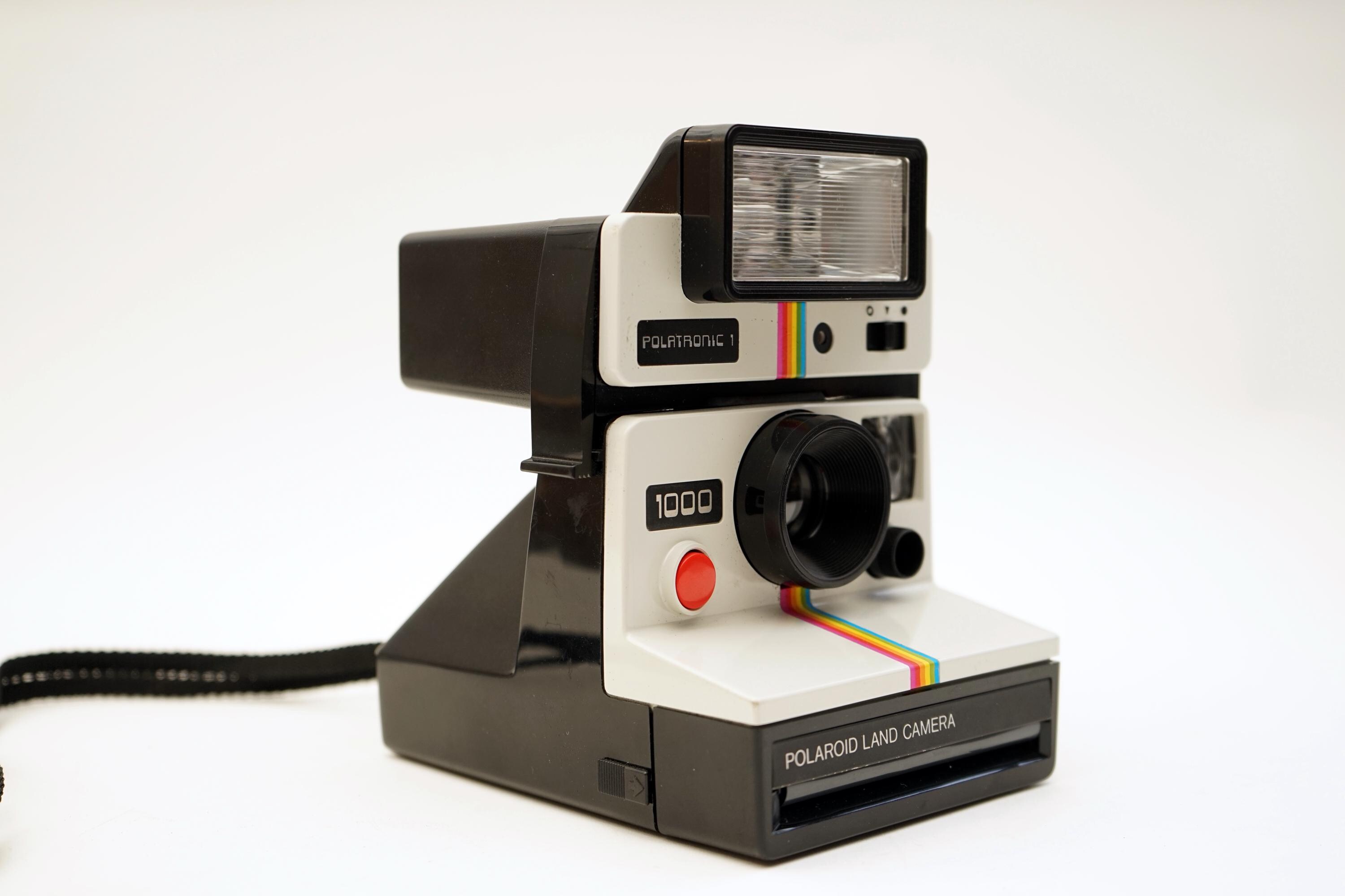 Flash Polaroid 1000 One Step Polaroid Land Camera 1000 One Step