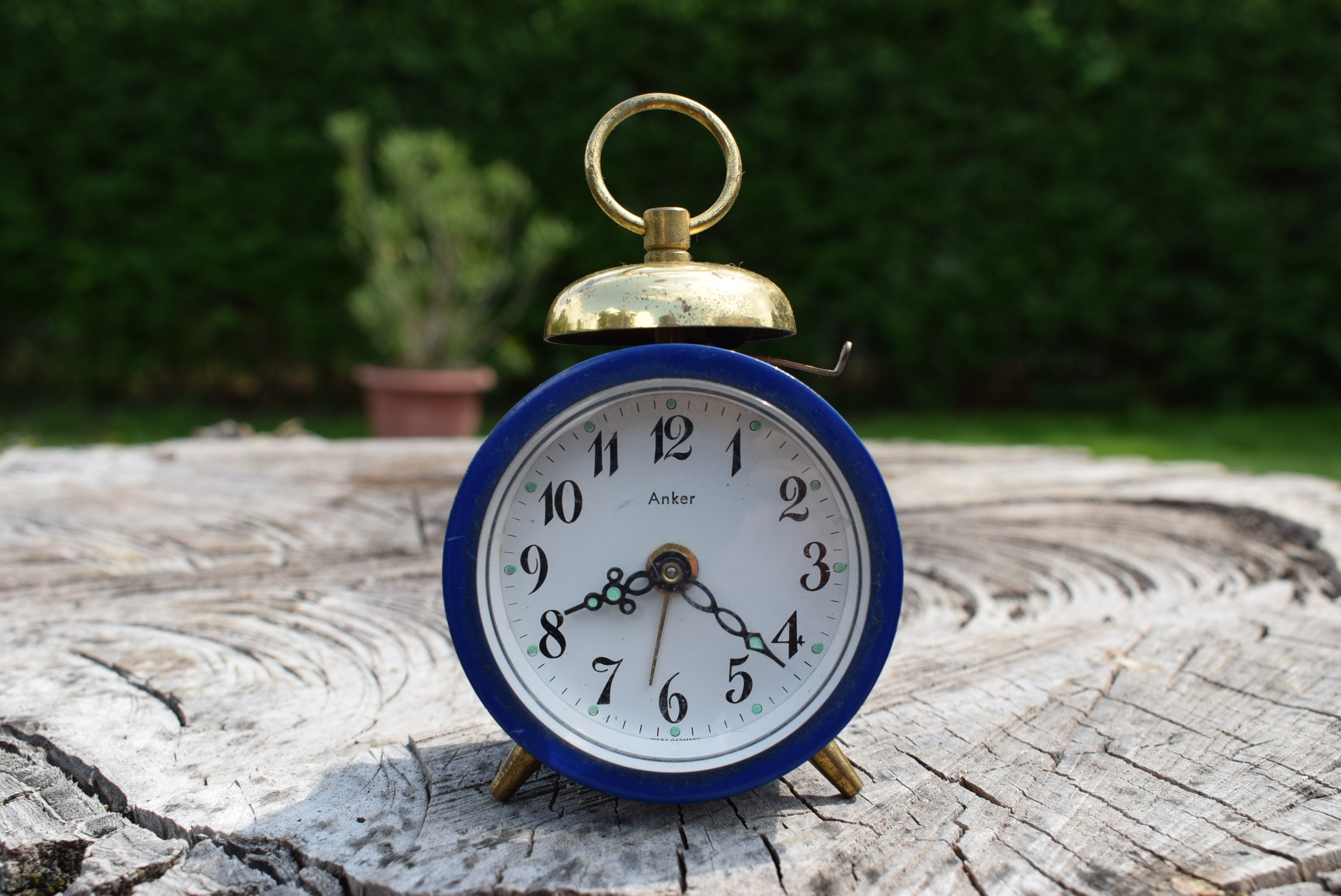 Vintage Anker Clock / Mechanical Clock Magic Touch -