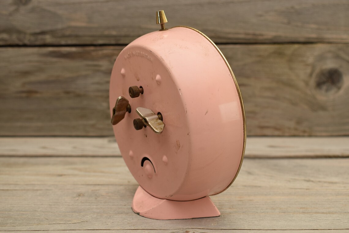 Vintage Smiths Desk Clock / Mechanical Clock / Alarm / Table Etsy