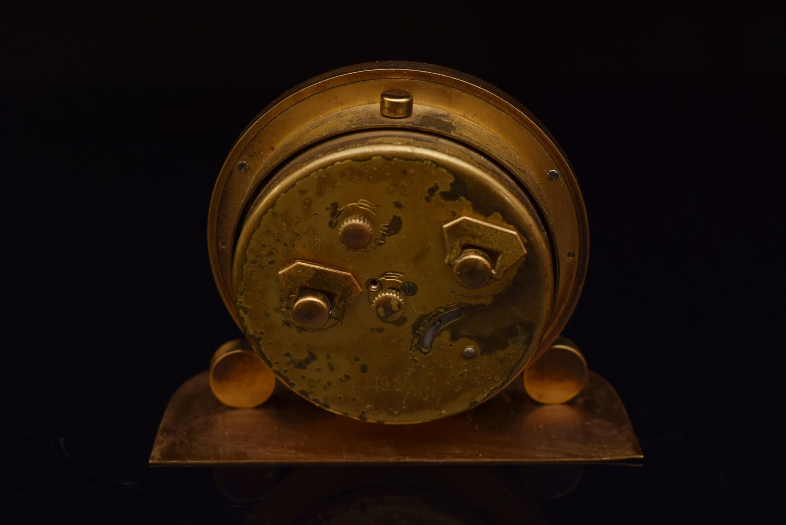 Vintage Looping Swiss Desk Clock / Mid Century / 8 Days / 15 Etsy