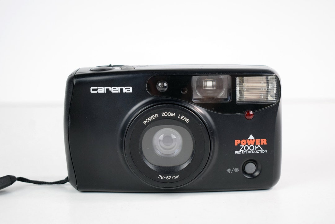 Vintage Carena Power Zoom Film Camera / Hong Kong / 28 52 Mm Etsy