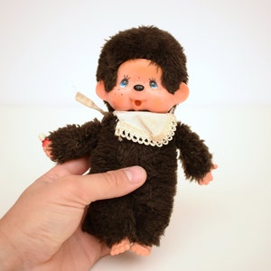 Vintage Monchichi Doll Girl / Monchhichi / 19 cm de haut