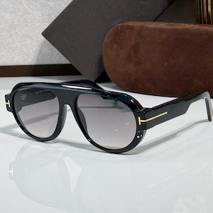 Tom Ford Blake 1161 Sunglasses Luxury Acetate Frame, Metal “T” Detail & UV400 Lenses