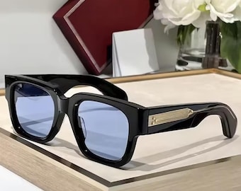 JMM Sunglasses Enzo  – Handcrafted Japanese Acetate Frame, Luxury Eyewear with 100% UV