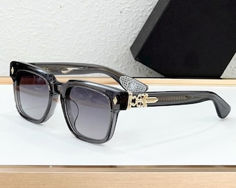 CH Cuntvoluted Rous Sunglasses Black Gold Luxury Designer Eyewear