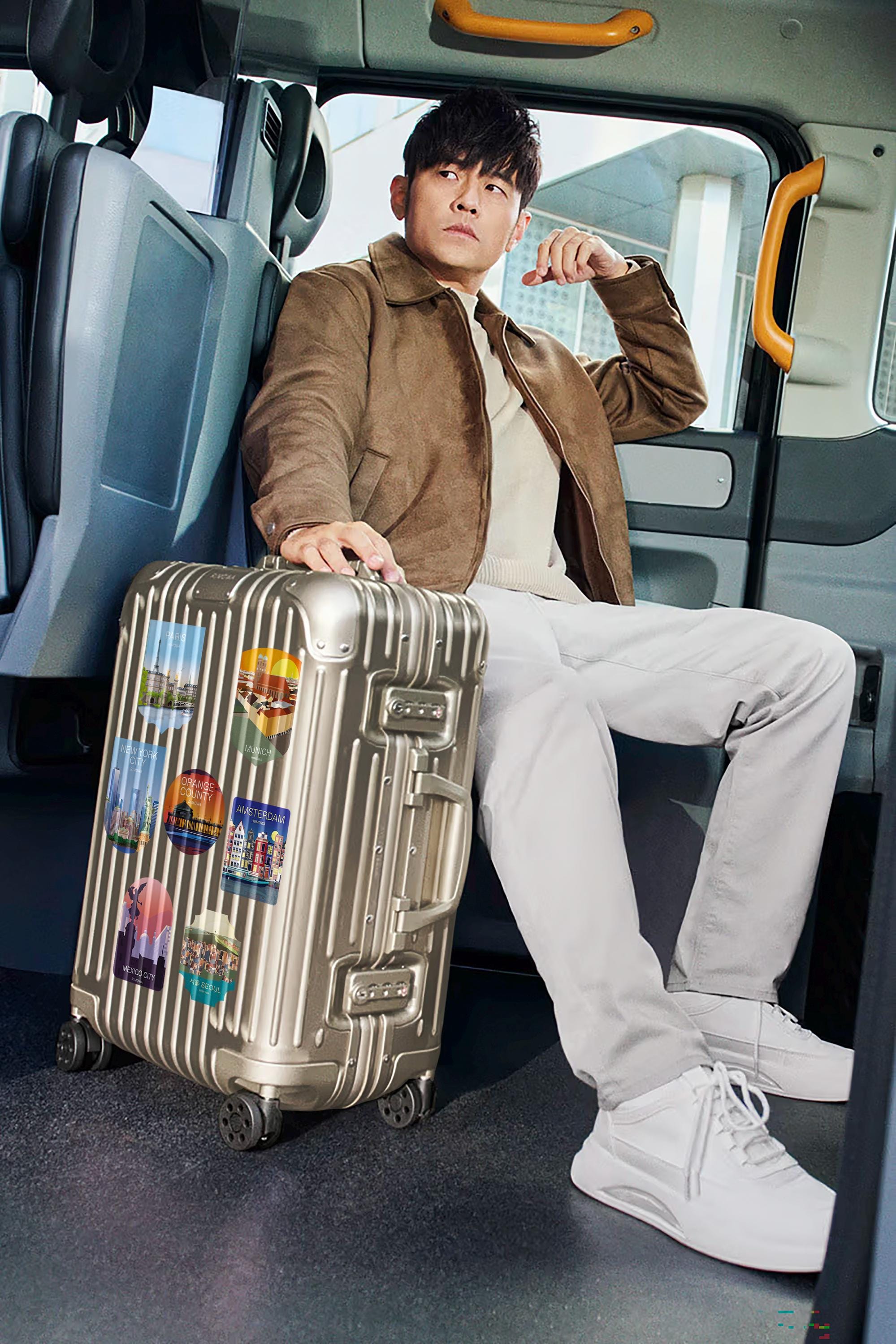 RIMOWA City Travel Stickers for Luxury Luggage & Laptop | Global