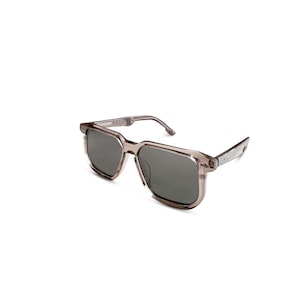 JMM Sunglasses - Saburo - Black/DarkBlue - Clear/Grey