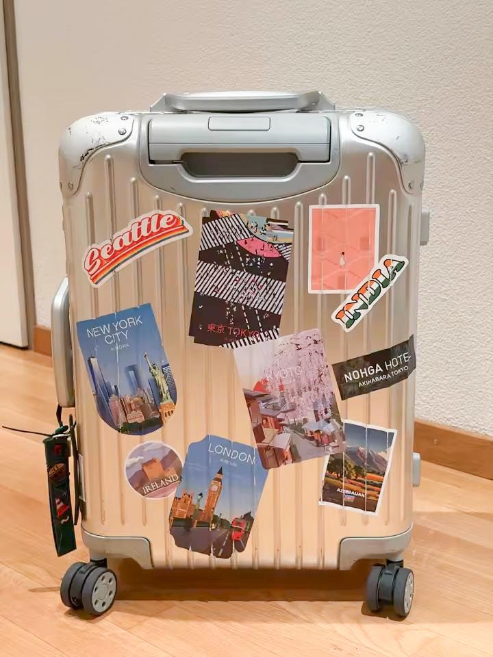 RIMOWA City Travel Stickers for Luxury Luggage & Laptop | Global