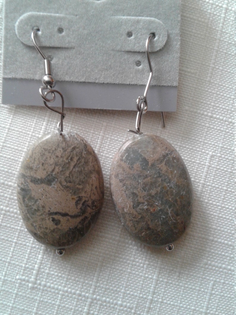 Jasper Necklace Earrings Bracelet