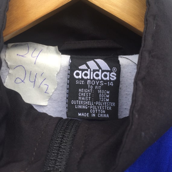 ADIDAS Vintage adidas großes Logo Fullzipper Jacke schönes ADIDAS Vintage adidas großes Logo Fullzipper Jacke schönes