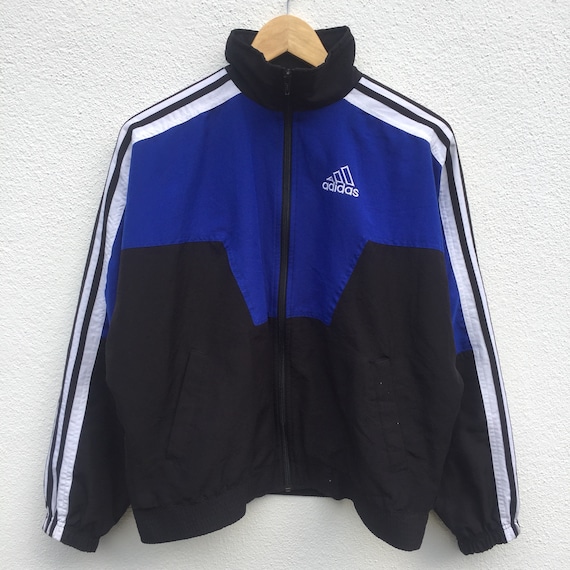 ADIDAS Vintage adidas großes Logo Fullzipper Jacke schönes ADIDAS Vintage adidas großes Logo Fullzipper Jacke schönes