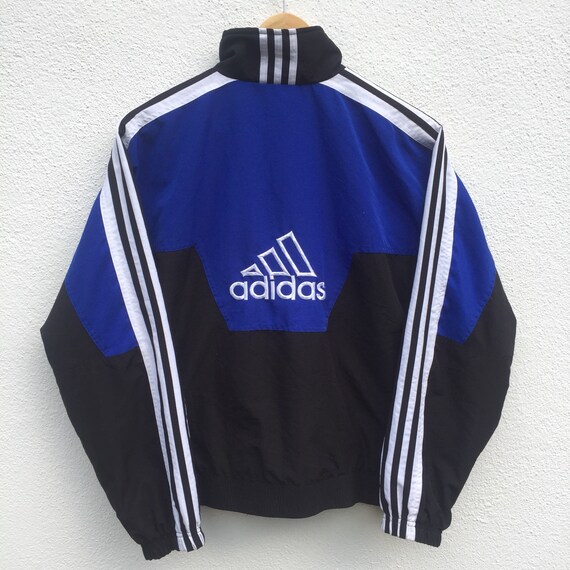 ADIDAS Vintage adidas großes Logo Fullzipper Jacke schönes ADIDAS Vintage adidas großes Logo Fullzipper Jacke schönes