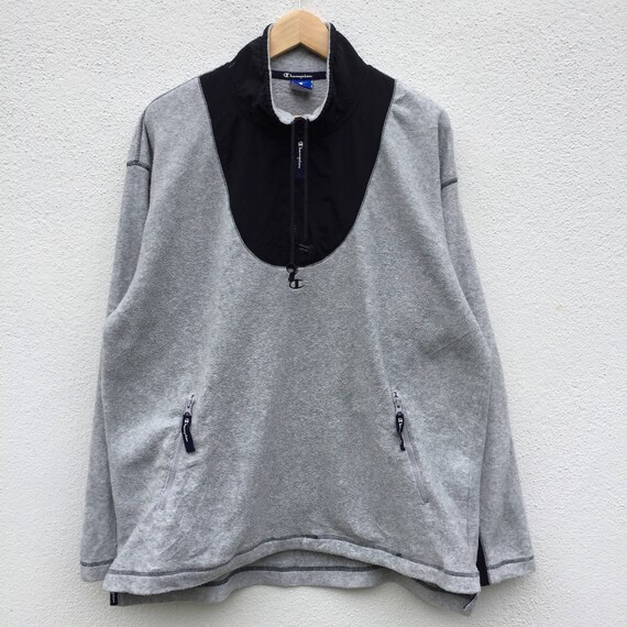 half zip sweater champion