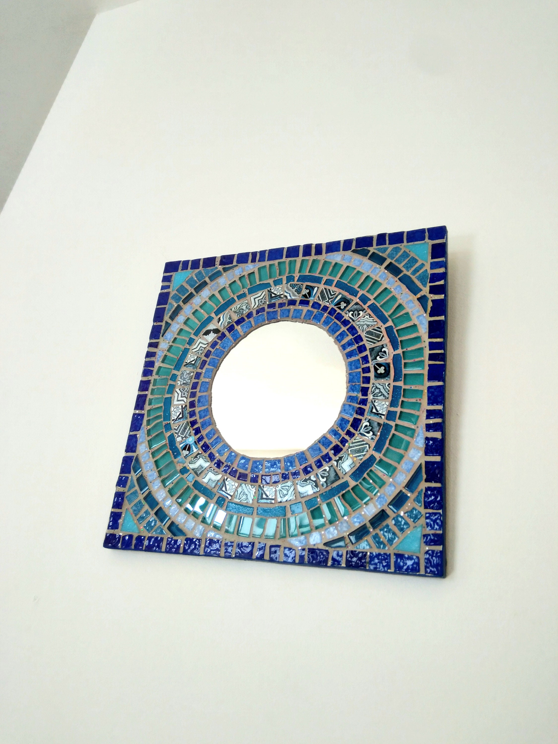 Décoration murale miroir en rotin fait main | Leroy Merlin