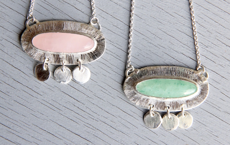 Roisin Necklace Green Aventurine