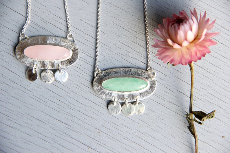Roisin Necklace Green Aventurine
