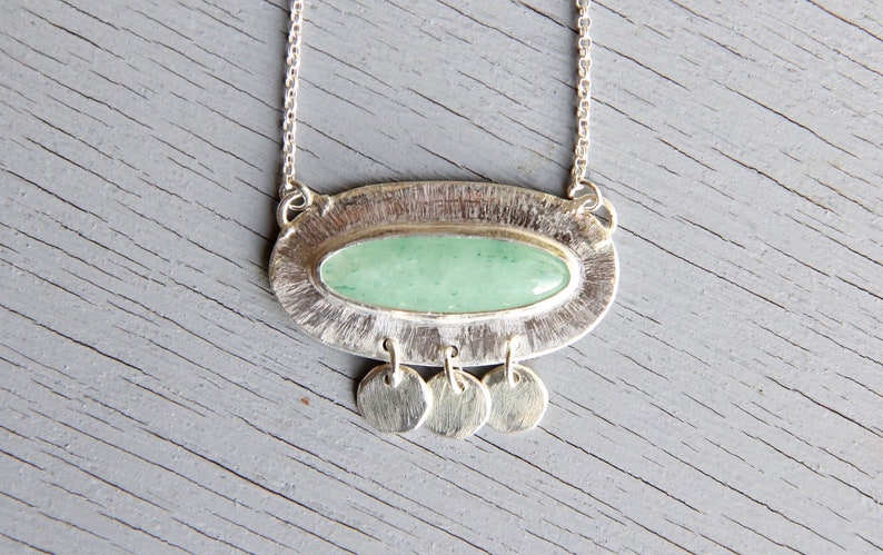 Roisin Necklace Green Aventurine