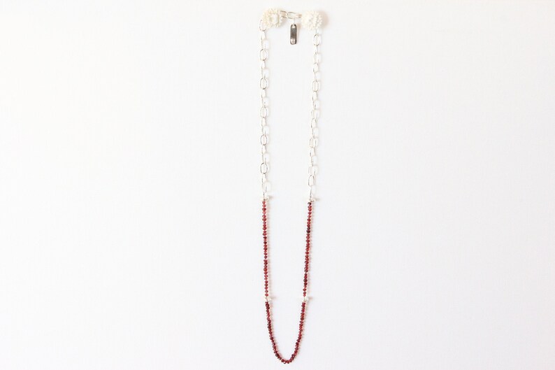 Marva Garnet Necklace