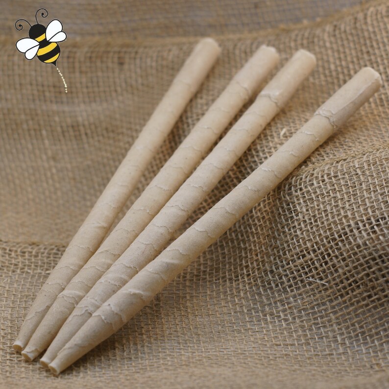 Ear Candles 100 Beeswax All Natural No Additives Made in Etsy