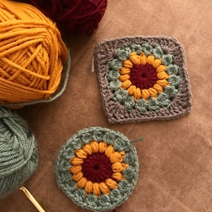 CROCHET PATTERN Sunflower Boho Crochet Halter Top Written Pattern by KristenaCrochet Download Digital pdf Document image 6