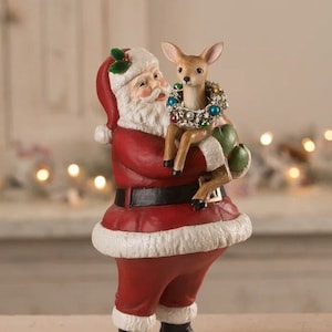 Santa&#39;s Best Friend by Bethany Lowe