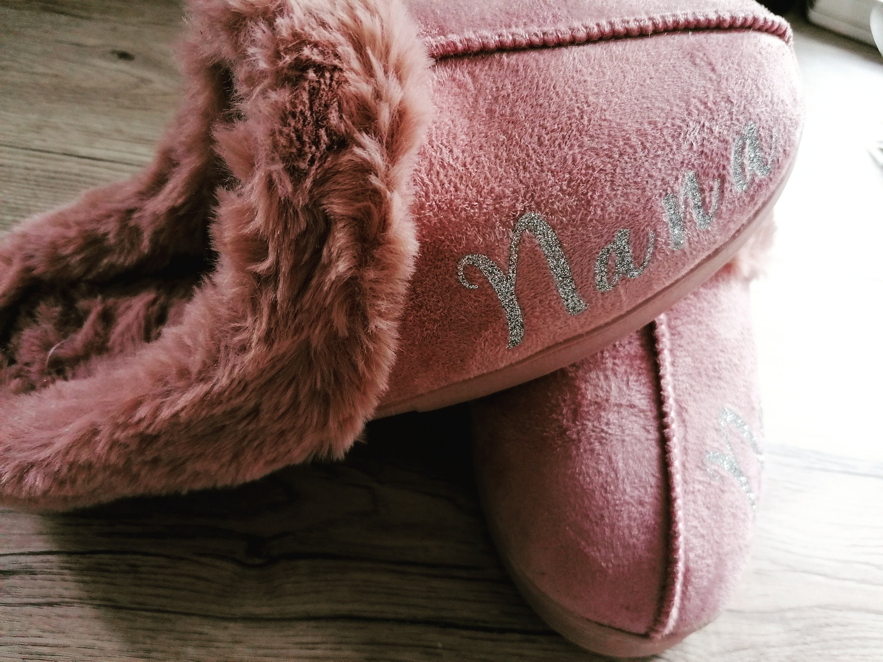 Personalised womens slippers Etsy