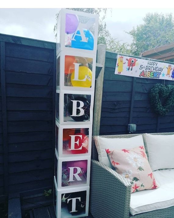 Party Balloon Boxes Etsy UK