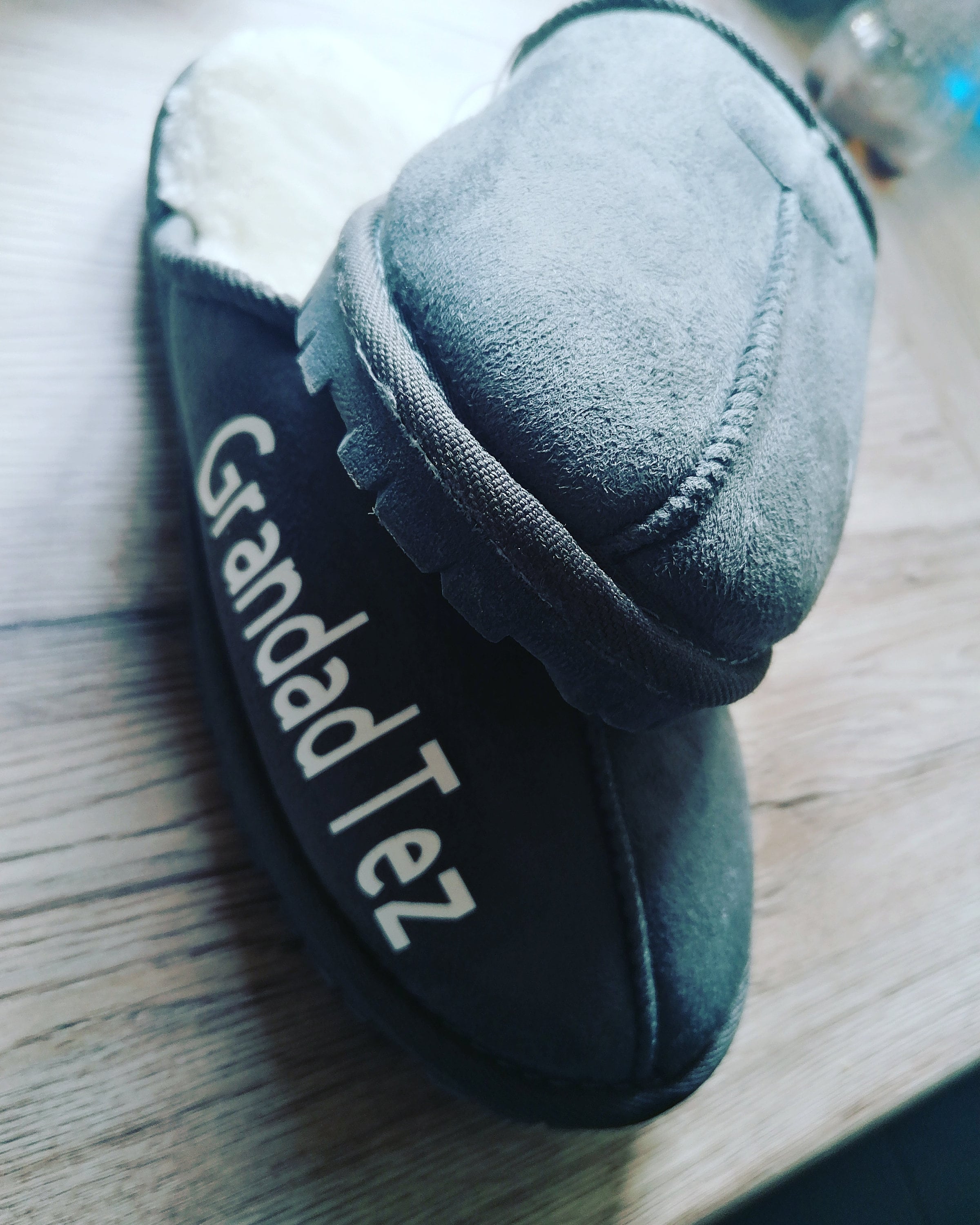 personalised slippers mens