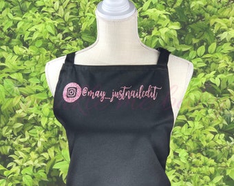 Personalized Adult Apron - Customized by SparkleMeBaby2u