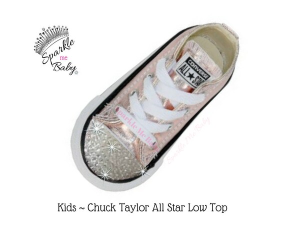 girls swarovski converse