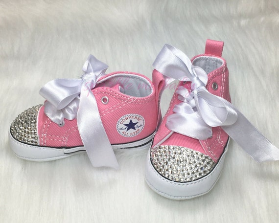 bedazzled baby converse