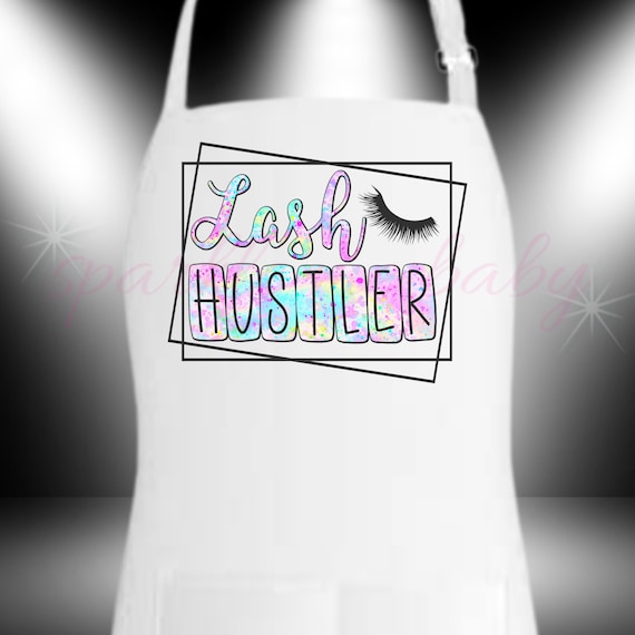Lash Hustler Apron: Beauty Salon Polyester Apron