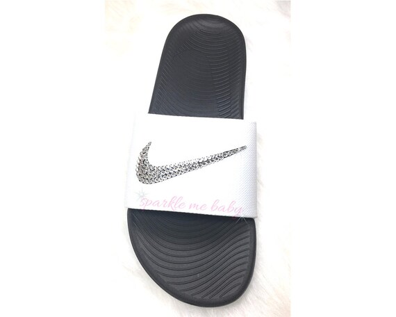 Nike Slide Mujer Nike Slides Personalizadas Sandalias Nike | Etsy México