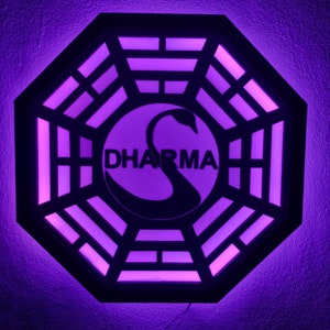 Lost Dharma Initiative Swan Station Led Wall Decoration image 4