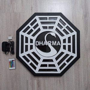 Lost Dharma Initiative Swan Station Led Wall Decoration image 10