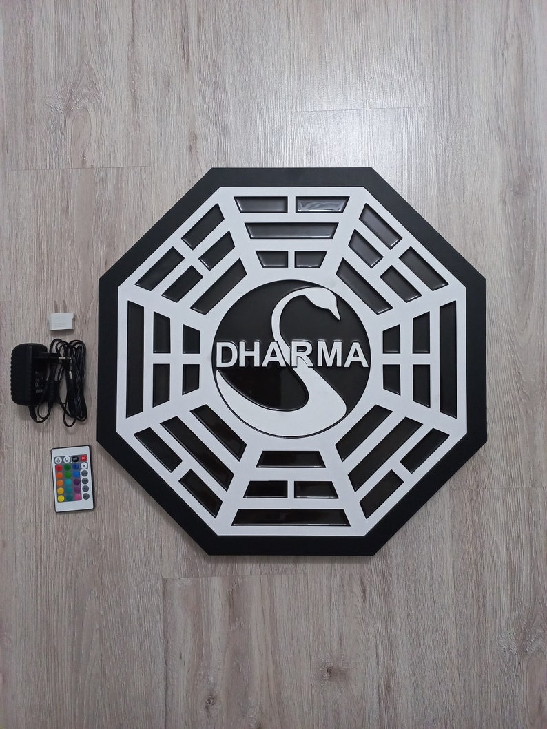 Lost Dharma Initiative Swan Station Led Wall Decoration image 10