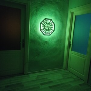 Lost Dharma Initiative Swan Station Led Wall Decoration image 6