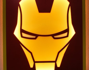 Iron Man Led Wall Decorations