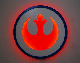 Star Wars Rebel Alliance Starbird Led Wall Decoration