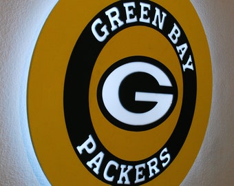 Green Bay Packers Led Wall Decoration