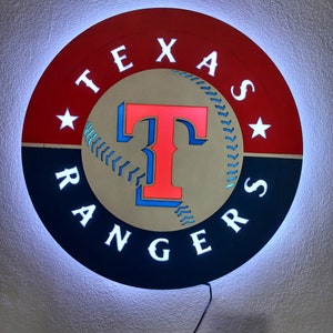 Texas Rangers Wall Decoration