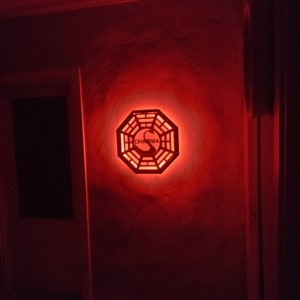 Lost Dharma Initiative Swan Station Led Wall Decoration image 8