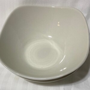 Mikasa Swirl Square White Soup/cereal Bowls Canada