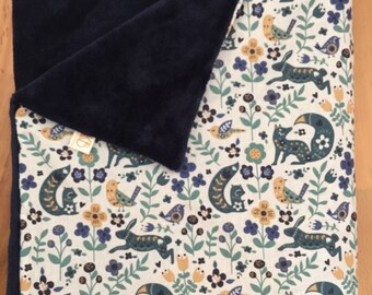 Couverture Bebe Renard Etsy Couverture Bebe Renard Etsy