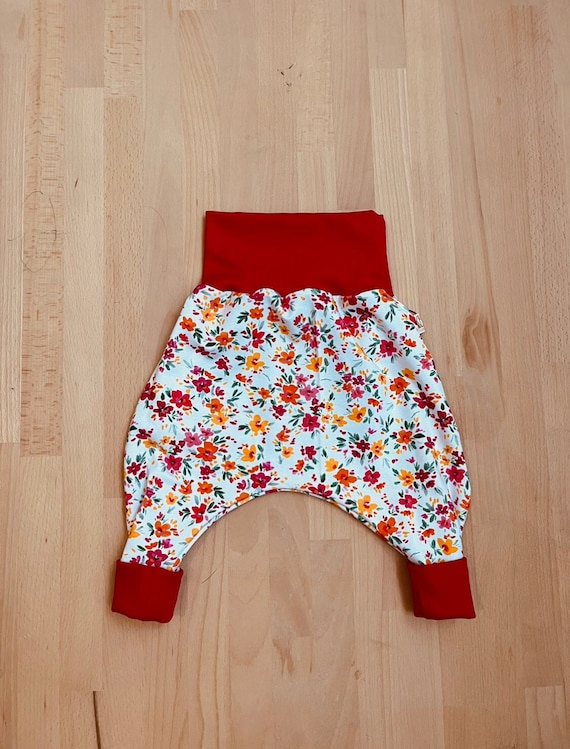 Sarouel Bébé évolutif Fleurs