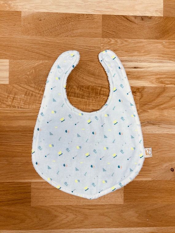 Bavoir Naissance Bebe 100 Coton Etsy