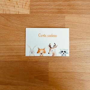 Carte cadeau